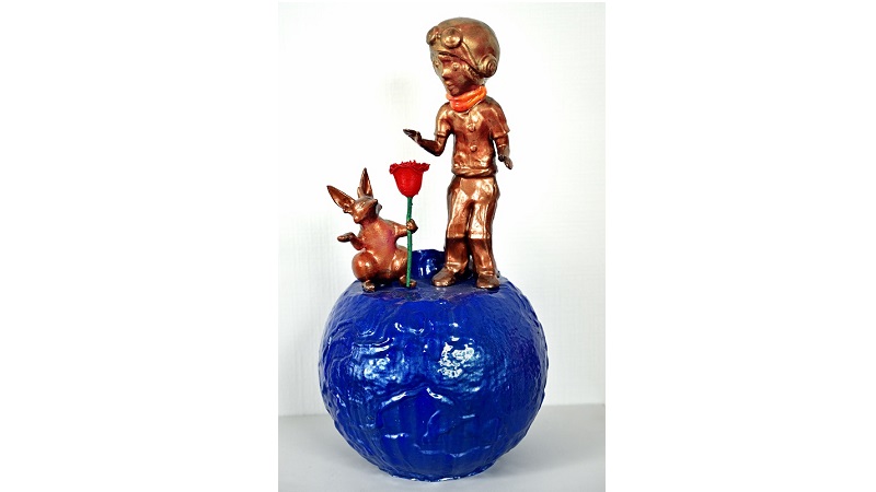 Michel_Derozier Creation3D le Petit Prince sauve la planete